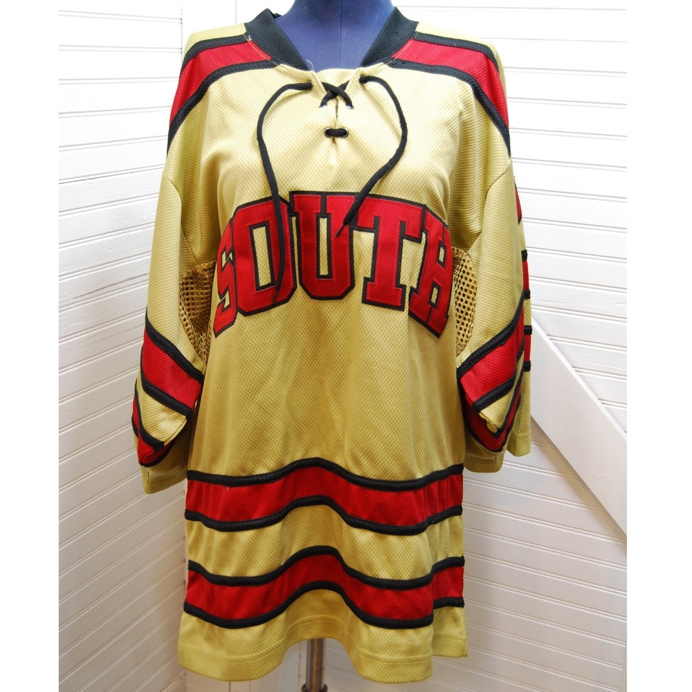 Westwood Sports Firstar Hockey Jersey‎ Kid's large Red, Gold and black "South"